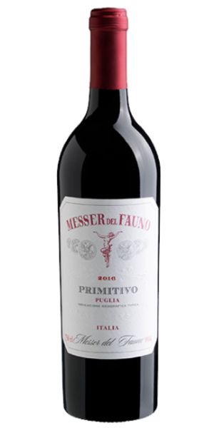 Bottle of Messer del Fauno Primitivo by Whelehans Wines