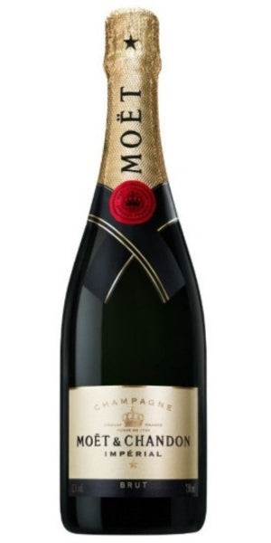 Bottle of Moet & Chandon Imperial NV Champagne by Whelehans Wines. 