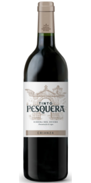 Bottle of Tinto Pesquera, Crianza by Whelehans Wines. 