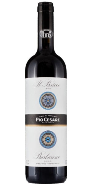 Bottle of Pio Cesare, Barbaresco, by Whelehans Wines. 