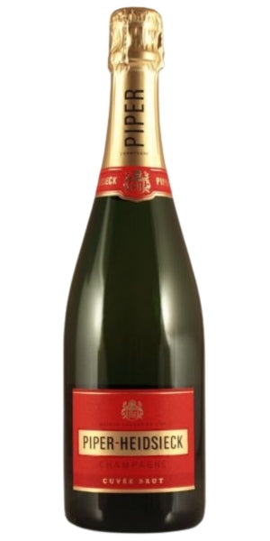 Bottle of Piper Heidsieck Champagne by Whelehans Wines.