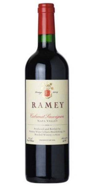 Bottle of Ramey Cabernet Sauvignon from the Napa Valley Red Wine by Whelehans Wines.