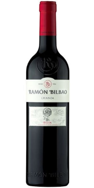 Bottle of Ramon Bilbao, Crianza by Whelehans Wines.