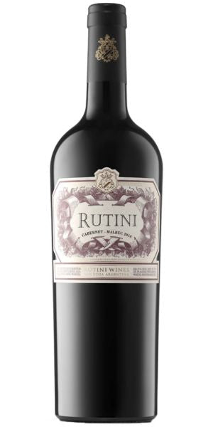 Bottle of Rutini Collection Cabernet Malbec, 2021 by Whelehans Wines. 