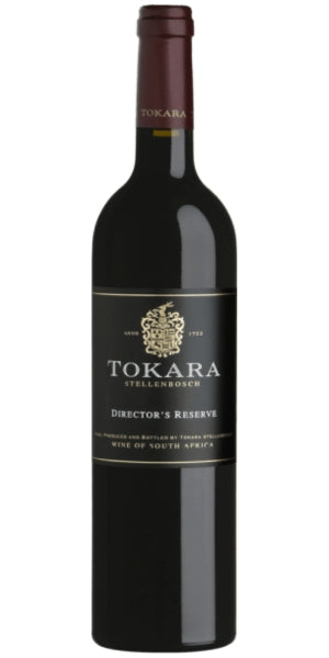 Bottle of Tokara, Director's Reserve Red by Whelehans Wines. 