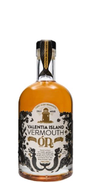 Botle of Valentia Island Vermouth by Whelehans Wines. 