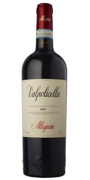 bottle of Allegrini Valpolicella 2023 by Whelehans Wines. 