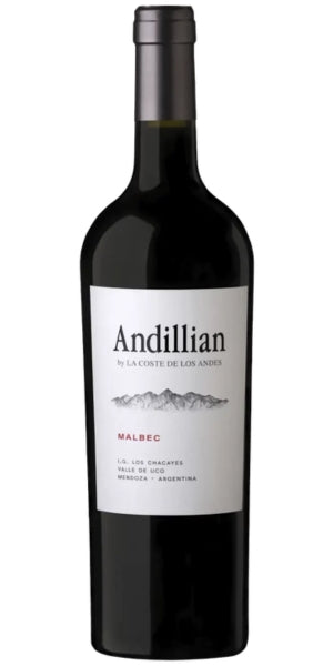 "Andillian" by La Coste De Los Andes, Uco Valley, Malbec,  2023