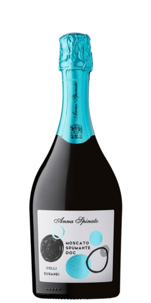 Bottle of Anna Spinato, Moscato Spumante, Colli Euganei by Whelehans Wines. 