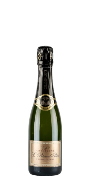 Half bottle of Champagne premier cru Reserve by Bénard Pitois from Whelehans Wines.