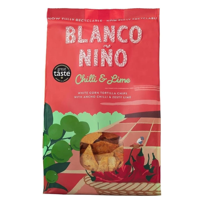 Blanco Niño, Tortilla Chips, Chilli & Lime