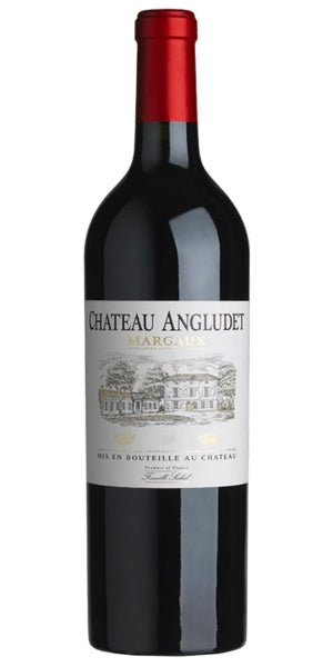 Bottle of Chateau d'Angludet 2019 by Whelehans Wines. 