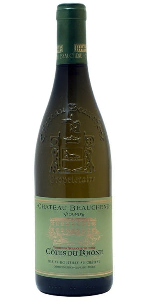 Bottle of Château Beauchêne, Côtes-du-Rhône, Viognier, 2025 by Whelehans Wines. 