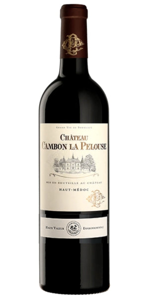 Bottle of Château Cambon La Pelouse, 2019, by Whelehans Wines.