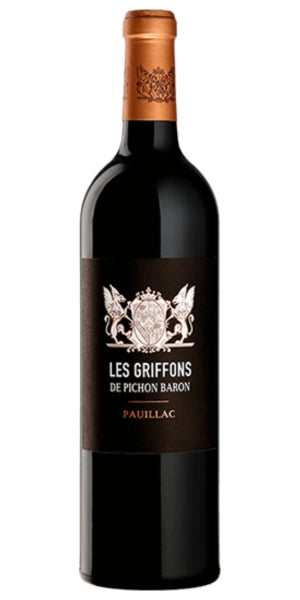 Bottle of Château Pichon-Longueville, Les Griffons de Pichon Baron, 2016 by Whelehans Wines. 