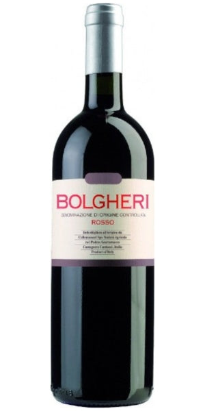 Bottle of Collemassari Bolgheri Rosso by Whelehans Wines.