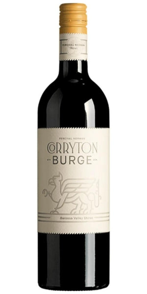 Bottle of Corryton Burge, Percival Norman, Shiraz by Whelehans Wines. 