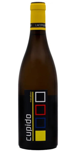 Bottle of Cupido Macabeo, 2022 by Whelehans Wines. 