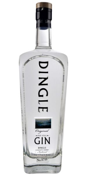 Bottle of Dingle Gin Spirits by Whelehans Wines. 