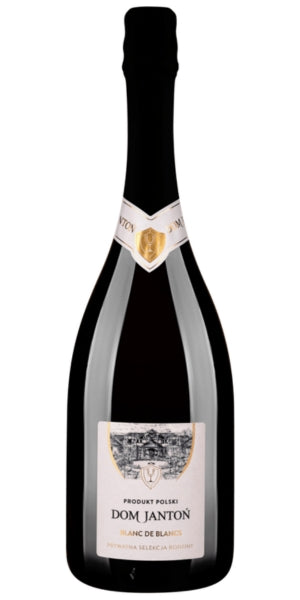 Dom Jantoń, Blanc De Blancs, NV by Whelehans Wines. 