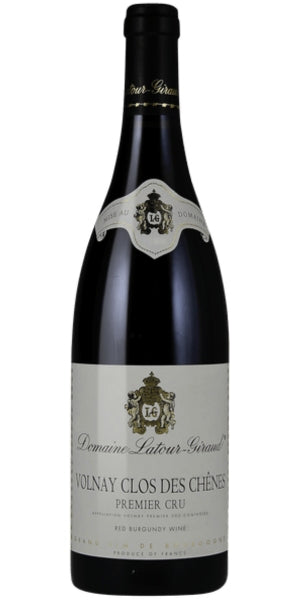 Bottle of Domaine Latour-Giraud, Clos des Chenes, Volnay 1er Cru, 2022 by Whelehans Wines. 