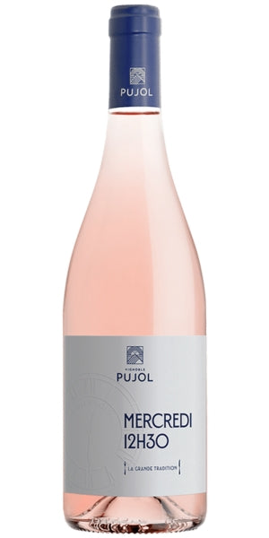 Bottle of Domaine Pujol Izard Minervois Mercredi 12h30 Rose, 2023 by Whelehans Wines. 