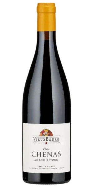 Bottle of Chenas from Domaine du Vieux Bourg by Whelehans Wines. 