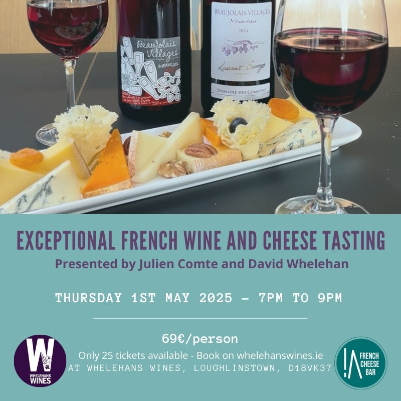 Exceptional French Wine & Cheese Tasting | 1st of May