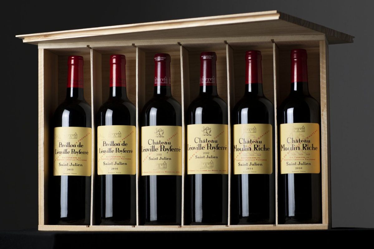 Case of 6 Saint Julien wines by Whelehans Wines.