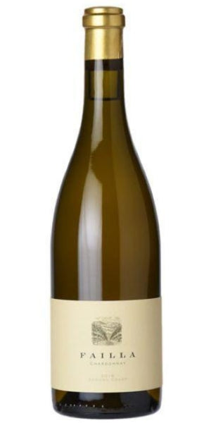 Bottle of Chardonnay from Failla, Sonoma by Whelehans Wines.