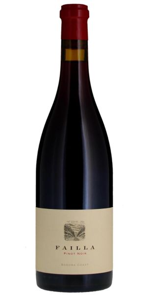 Bottle of Failla Sonoma Coast Pinot Noir, 2021 by Whelehans Wines. 