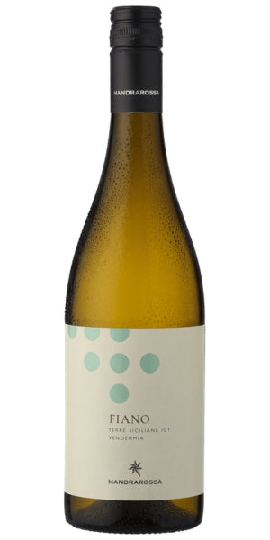 Bottle of Mandrarossa, Fiano, Terre Siciliane IGT, 2025. By Welehans Wines. 