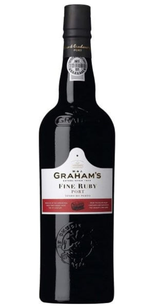 Bottle of Graham Fine Ruby Port Portugal by Whelehans Wines.