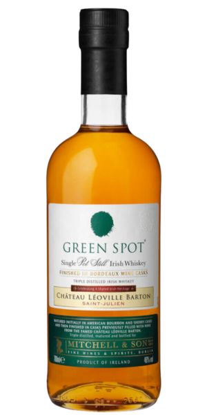 Botle of Green Spot Single Pot Léoville Barton Whiskey 70cl by Whelehans Wines. 