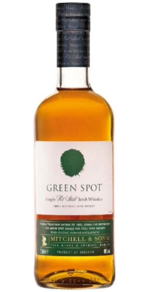 Bottle of Green Spot Single Pot Still Whiskey 70cl by Whelehans Wines. 