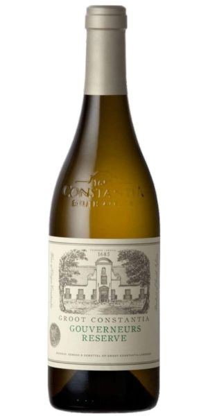 Bottle of Groot Constantia Gouverneurs White, 2022 by Whelehans Wines. 