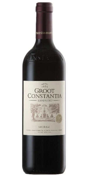 Bottle of Groot Constantia Shiraz South Africa Red Wine by Whelehans Wines.