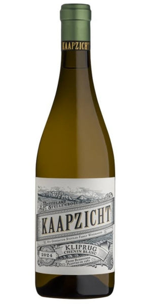 Bottle of Kaapzicht, "Kliprug", Chenin Blanc, 2024 by Whelehans Wines. 