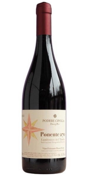 Denny Bini Podere Cipolla, Ponente 270, Lambrusco dell'Emilia by Whelehans Wines