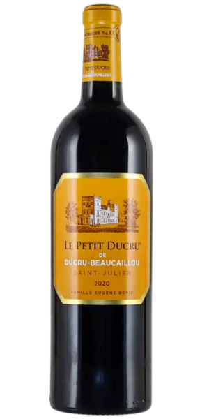 Magnum of Le Petit Ducru de Ducru Beaucaillou, Saint-Julien,  2020 by Whelehans Wines. 