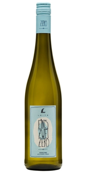 Bottle of free alcohol Riesling by Whelehans Wines. 