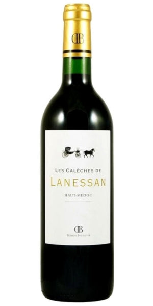 Bottle of Les Caleches de Lanessan, 2016 by Whelehans Wines. 