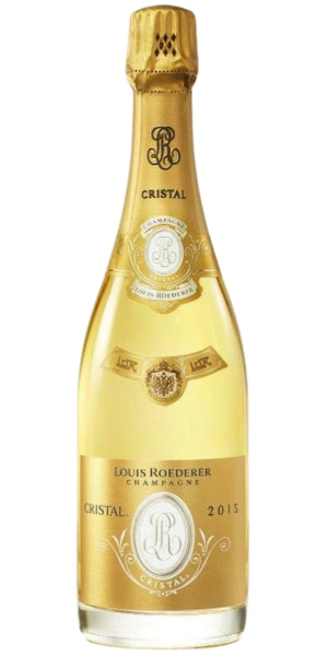 Bottle of Louis Roederer Champagne, Cristal 2015 by Whelehans Wines. 