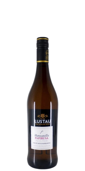 Half bottle of Lustau Papirusa Manzanilla Sherry by Whelehans Wines. 
