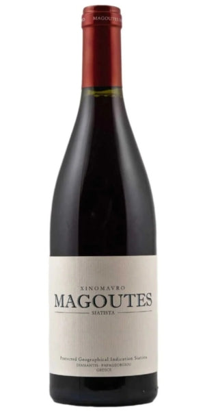 Bottle of Magoutes Xinomavro "Siatista" Rouge, 2020 by Whelehans Wines. 