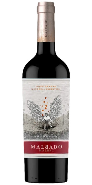 Malbado, Malbec, Lujan de Cuyo, Mendoza, 2023 by Whelehans Wines. 