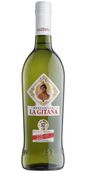 Bottle of Manzanilla, La Gitana by Whelehans Wines. 