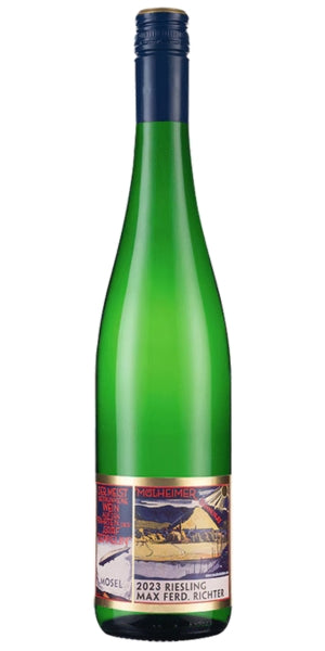 Bottle of Max Ferd Zeppelin Riesling Mulheimer Sonnenlay, 2023 by Whelehans Wines. 