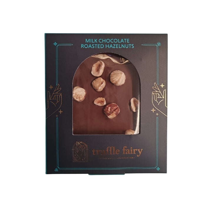 Truffle Fairy, Milk Chocolate & Roasted Hazelnut Bar