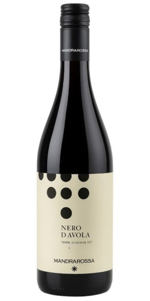 Bottle of Mandrarossa, Nero D'Avola, Sicilia DOC, 2025 by Whelehans Wines. 